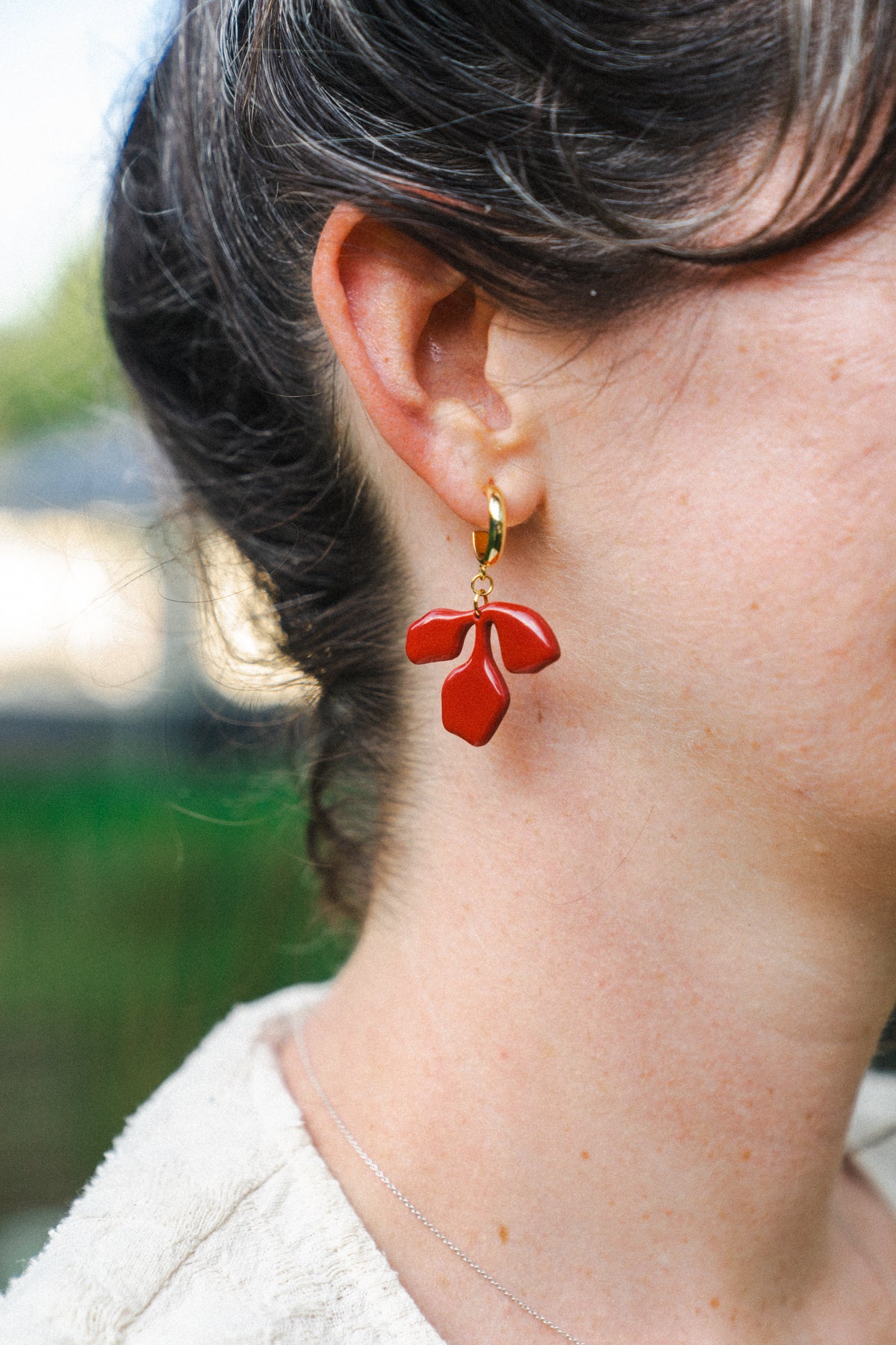 Earrings Marie - Red