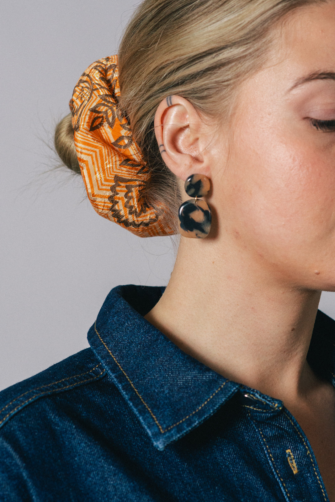 Earrings Nina - Tortoise Sand