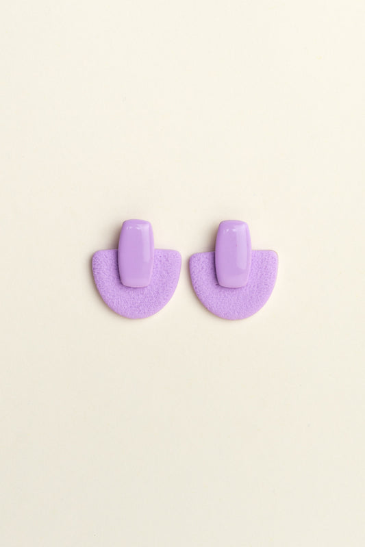 Earrings Elena - Lilac