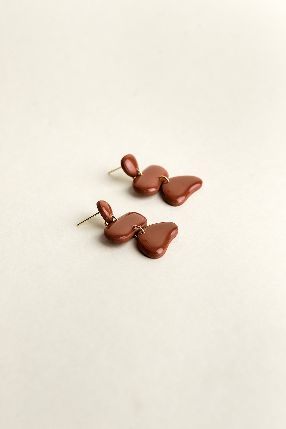 Earrings Jolene - Burgundy