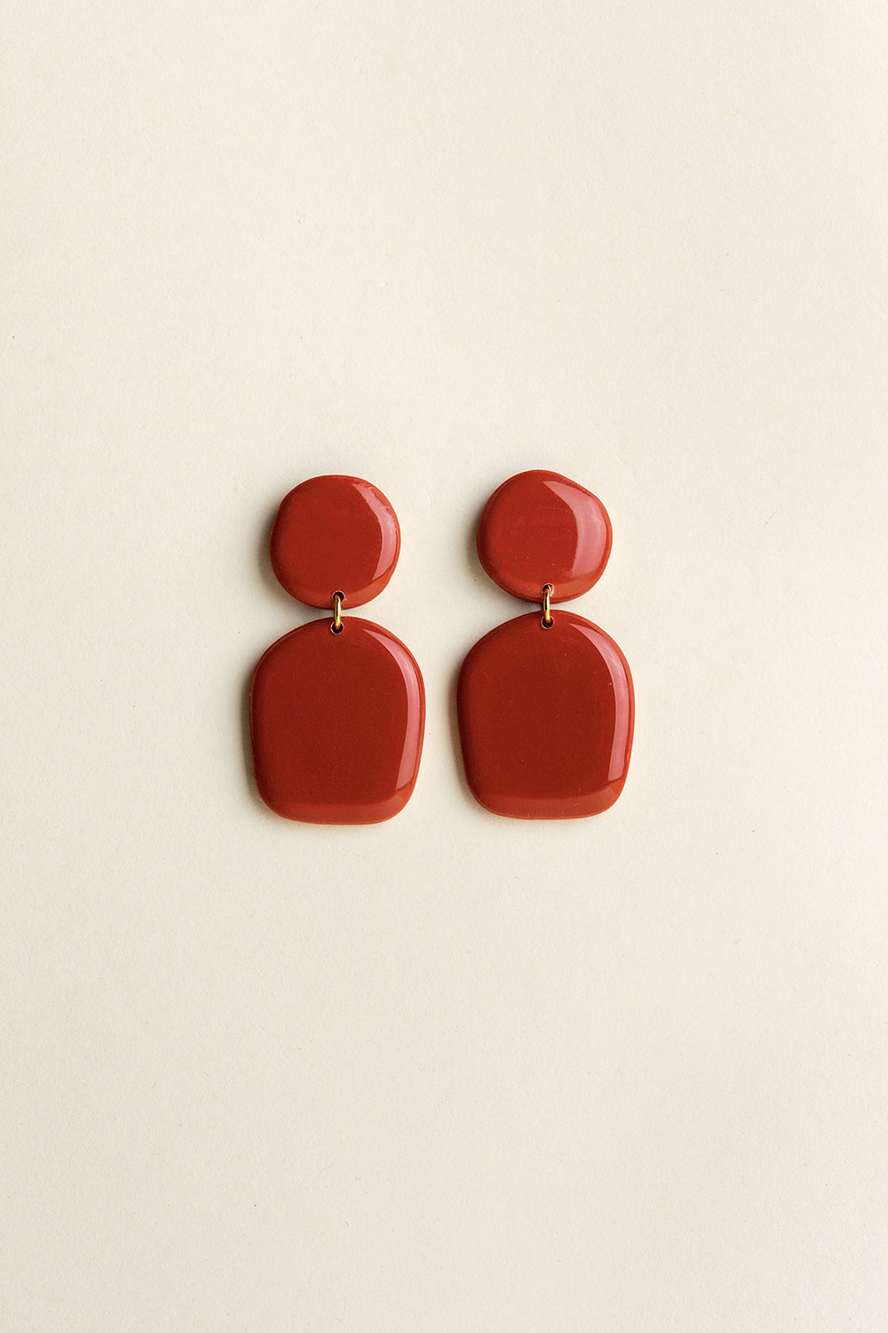 Earrings Nina - Red