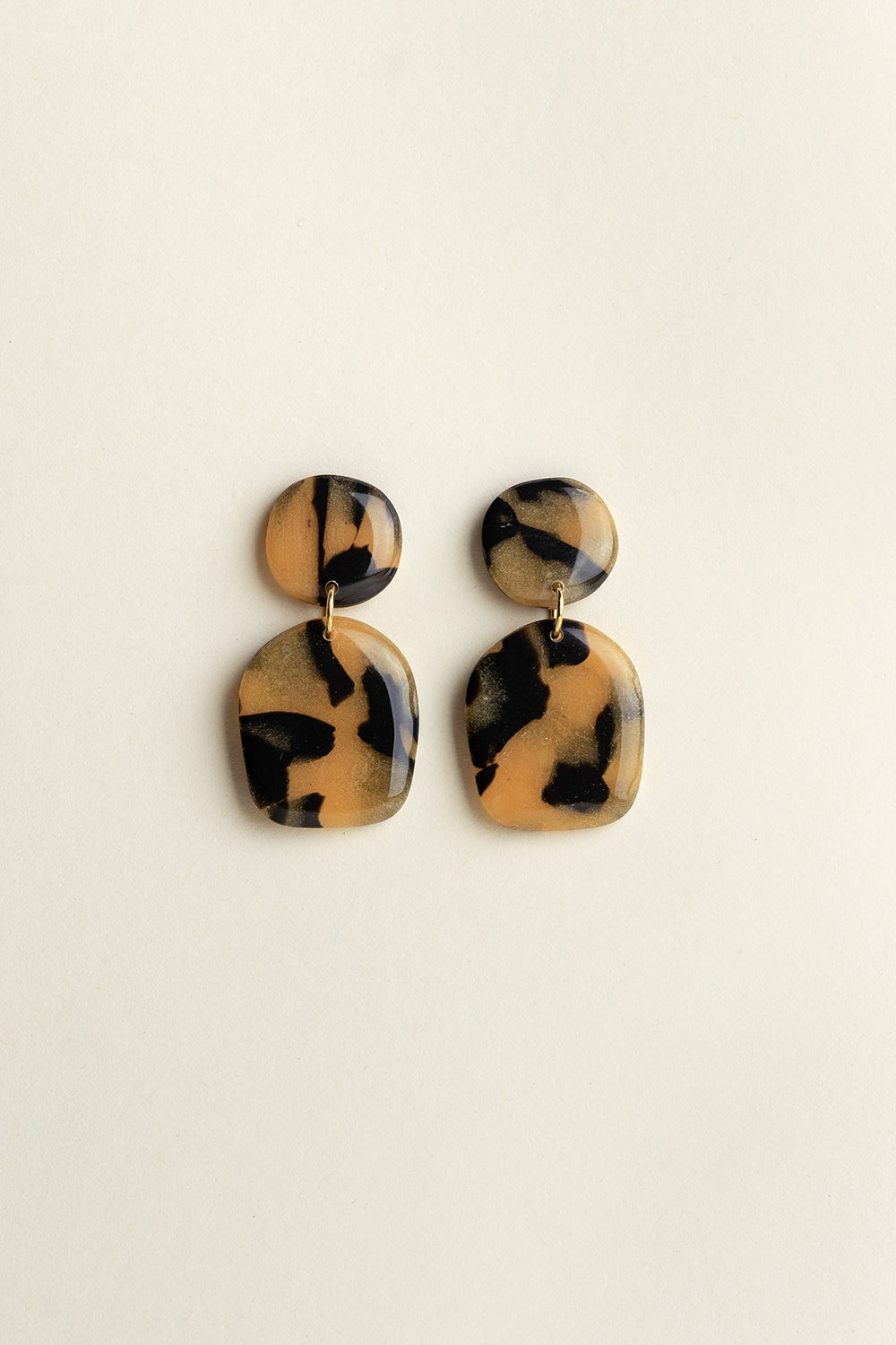 Earrings Nina - Tortoise Sand