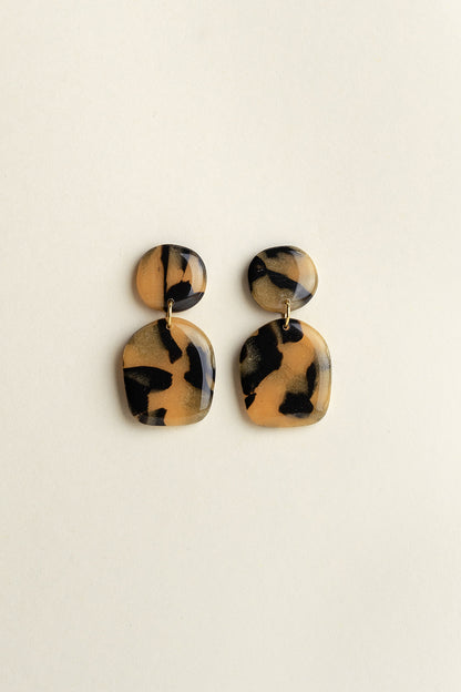 Earrings Nina - Tortoise Sand