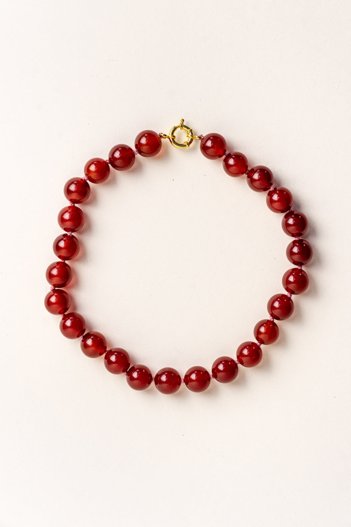 Necklace Noelle - Carnelian