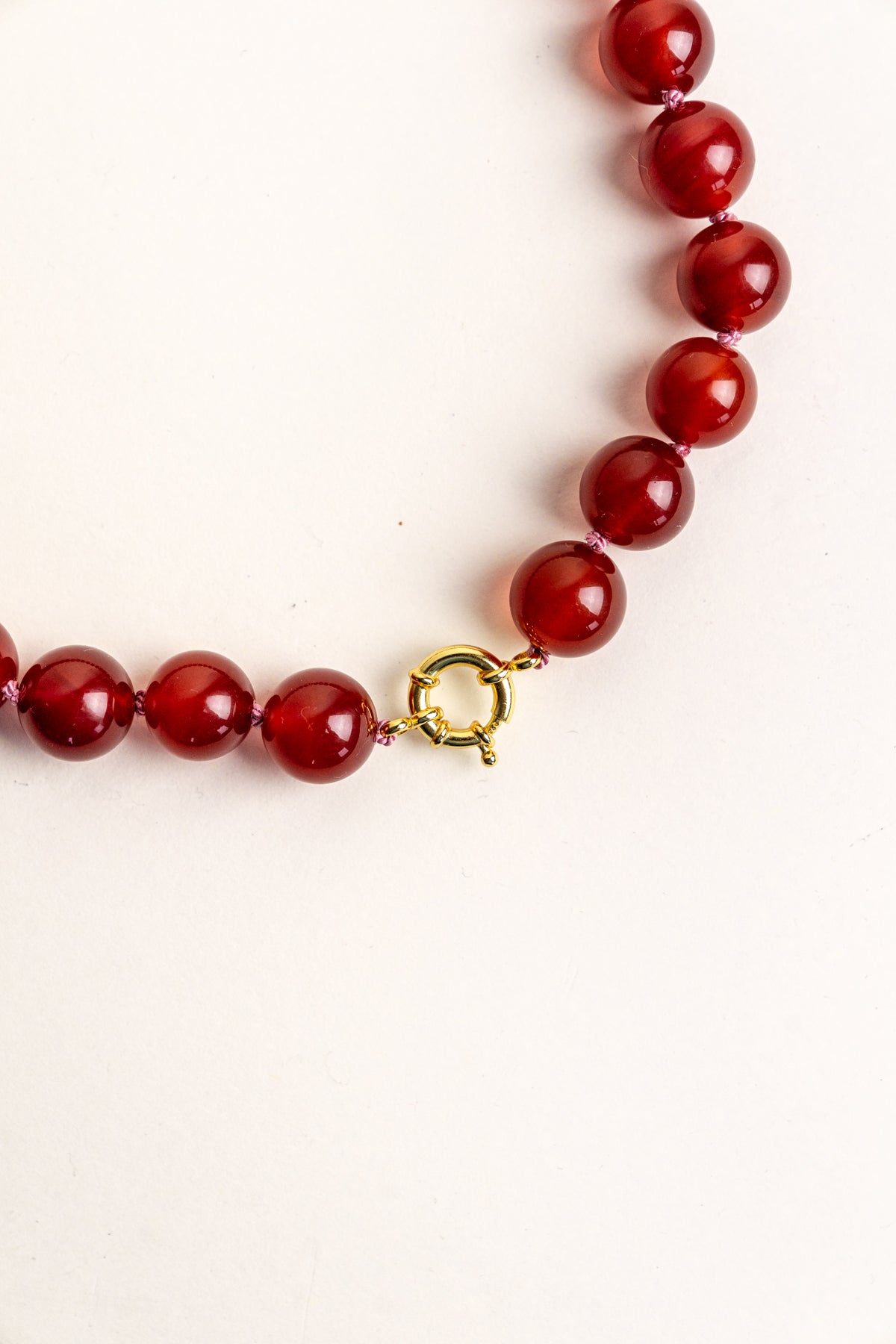 Necklace Noelle - Carnelian