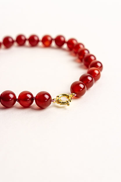 Necklace Noelle - Carnelian